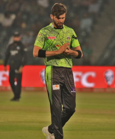Shaheen Afridi gearing up for his next over